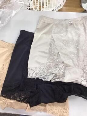 Rhonda shear pin up briefs 3 pack size 1X new HSN ruched high rise lace